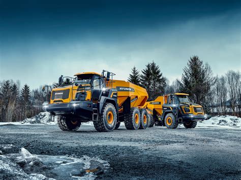 Hyundai Launches Two Articulated Dump Trucks From Hyundai Construction