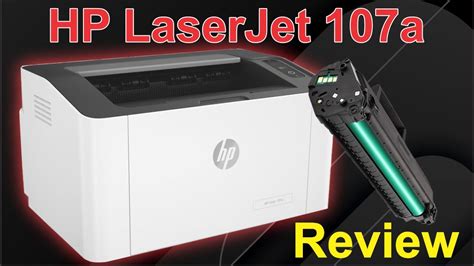 HP LaserJet 107a Printer Review Specifications YouTube