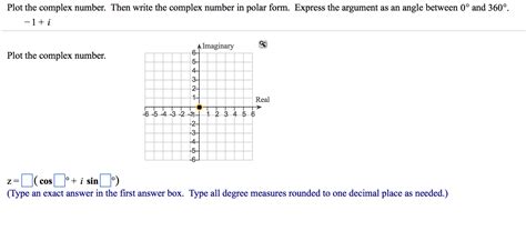 How To Write Complex Numbers In Polar