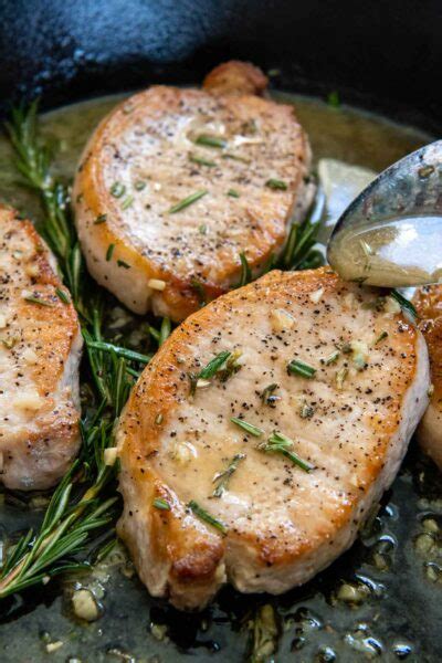 Minute Rosemary Pork Chops Extra Moist Easy Pan Fried With