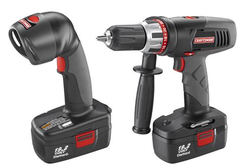 Craftsman C3 192 Volt Diehard Cordless Drilldriver With Light