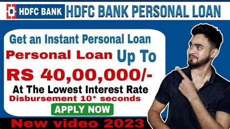 Hdfc Bank Personal Loan Apply Online Instant Loan Online Hdfc