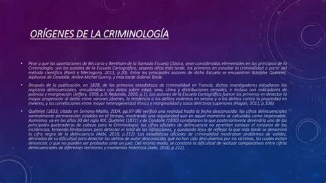 Diapositivas Orígenes De La Criminologíapptx