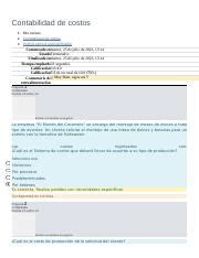 Autocalificables Semana 4 Conta Docx Contabilidad De Costos 1 Mis