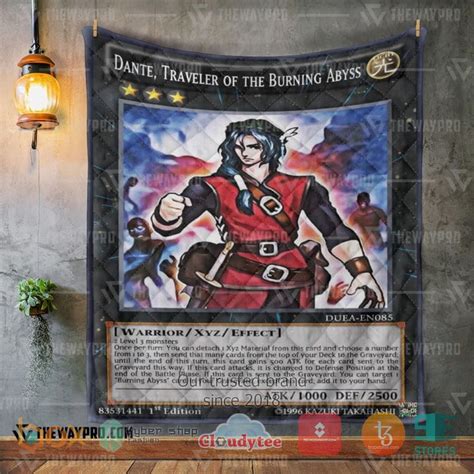 Best Yu Gi Oh Dante Traveler Of The Burning Abyss Quilt Shirtnation