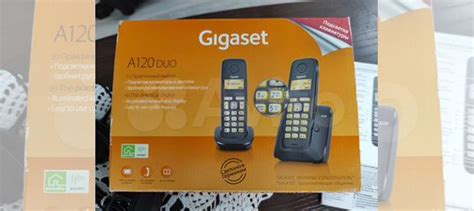 Телефон Gigaset A120 duo купить в Москве | Электроника | Авито