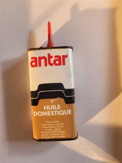 Ancienne Burette Antar Bidon Dhuile Publicitaire De Collection Eur