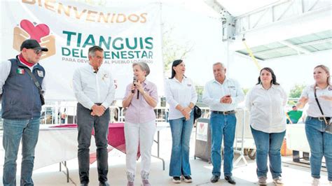 Celebran El Tianguis Del Bienestar En Tamaulipas 3 Mil 758 Familias