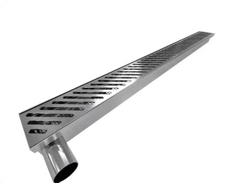 Ralo Linear Industrial Inox Coletor De Res Duos Cm