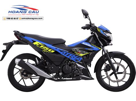 Suzuki Satria 2022 Xanh Đen Xe Máy Hoàng Cầu Hệ Thống Đại Lý Xe