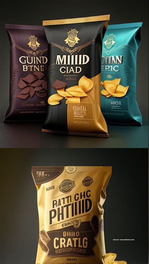 30 Inspiration For Attractive Chips Packaging Designs Chip Packaging