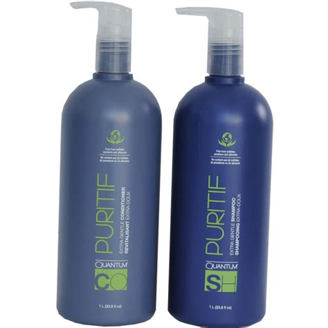 Quantum Puritif Extra Gentle Shampoo 1l Conditioner 1l Intuitive Hair Canada And Usa Online