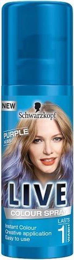 Schwarzkopf Live Colour Spray Zmywalny Spray Koloryzuj Cy Do W Osw