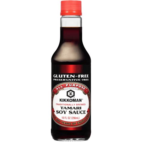 Soy Sauce Tamari Gf 10oz 808 Kkm Wismettac