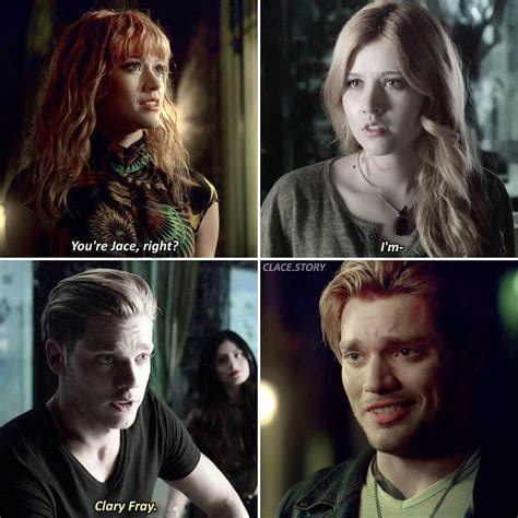 [1x01 3x22] Shadowhunter Quotes Clary Y Jace Shadowhunters Series