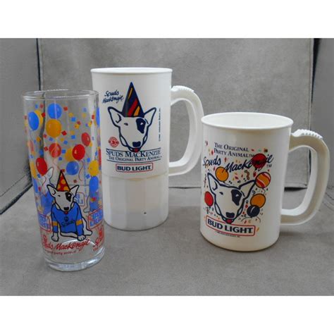 Budweiser Dining Vintage Bud Light Spuds Mackenzie Original Party