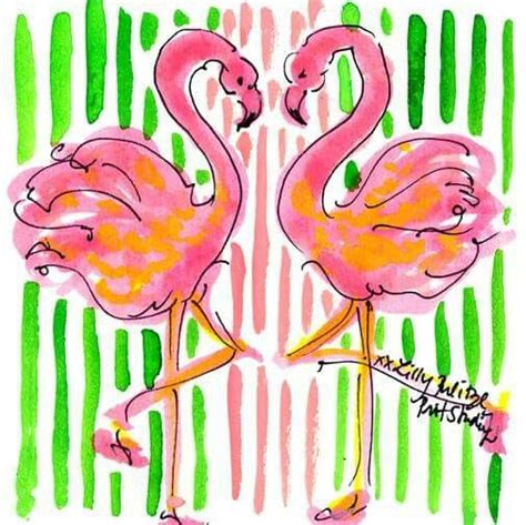 Single And Ready To Flamingle Flamingo Art Lilly Pulitzer Prints