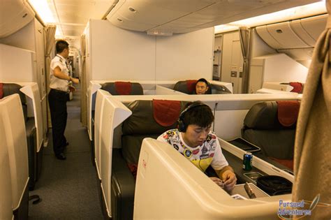 Review Air China First Class Los Angeles To Beijing