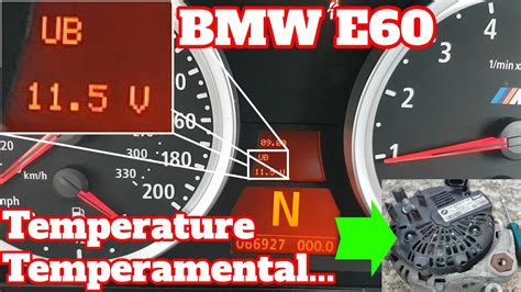 Bmw E60 M5 Battery Charging Problem Only Charges When Warmed Up