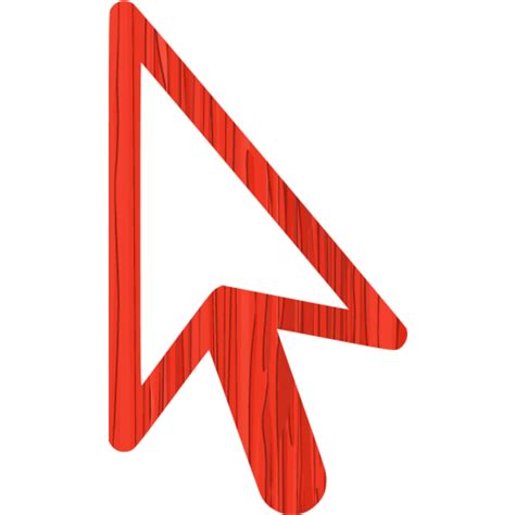 Sketchy Red Cursor 2 Icon Free Sketchy Red Cursor Icons Sketchy Red