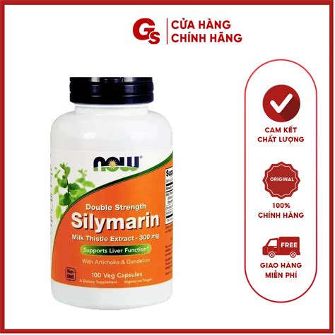 Vi N U Ng Vitamin Now Silymarin Milk Thistle Extract Mg Nh P Kh U