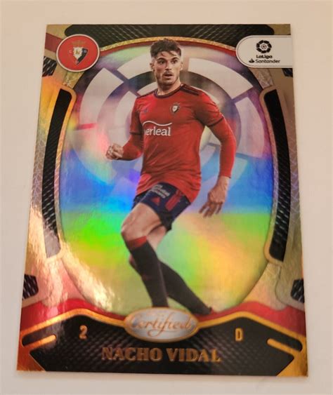 Nacho Vidal Panini Chronicles Certified La Liga Ebay