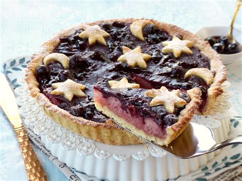 CROSTATA ALLOLIO CON AMARENE E SAVOIARDI I Pasticci Ni Di Nina