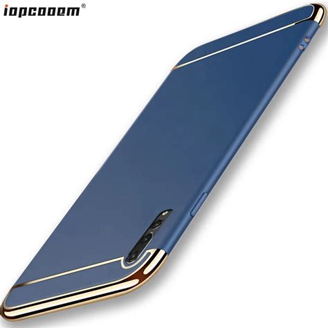 P30 Lite Shell For Huawei P30 Case Business Solid Color 3 In 1 Luxury