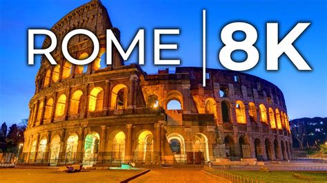 Rome 8k Ultra Hd 60 Fps Uhd Italy Walking Tour Daisies Louise Youtube