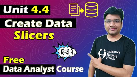 4 4 How To Create A Data Slicer In Power Bi Data Analyst Lecture For Beginner Nishant Bhaiya