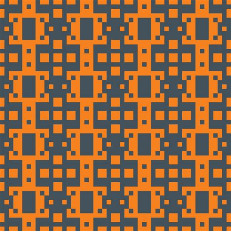 an orange and black pattern with squares 33208358 Vector Art at Vecteezy