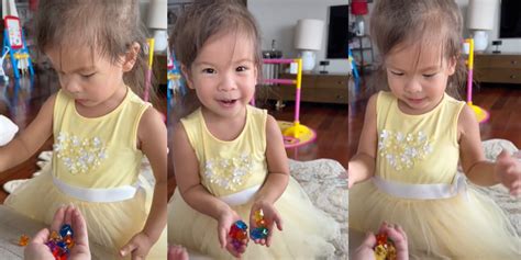 Watch This Adorable Video Of Dahlia Amelie Heussaff Counting In English