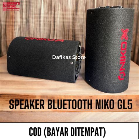 Jual Speaker Bluetooth Tabung Niko Gl Speaker Bluetooth Inch