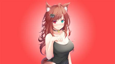 Sexy Anime Cat Girl Wallpaper