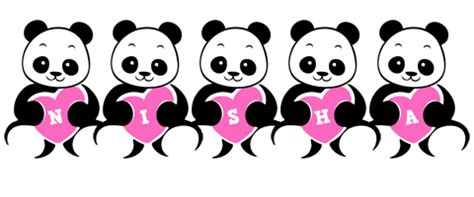 Nisha Logo | Name Logo Generator - Popstar, Love Panda, Cartoon, Soccer, America Style