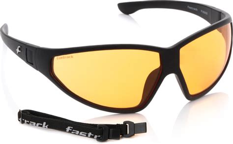 Buy Fastrack Wrap Around Sunglasses Yellow For Men And Women Online Best Prices In India