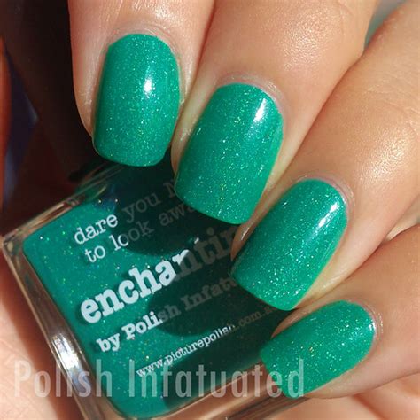 Swatches And Review My Own Picture Polish Enchanting Collaboration Shade