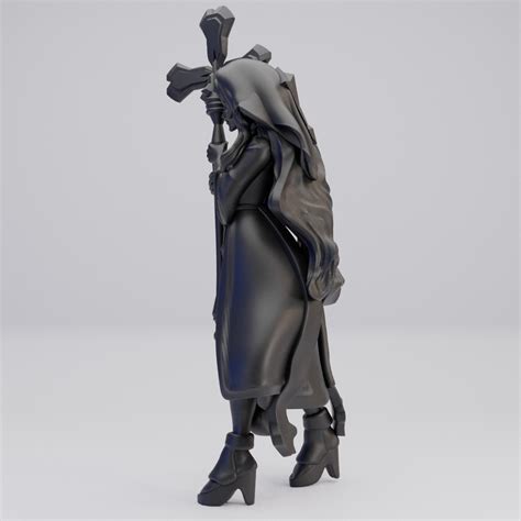 Hot Goblin 若い巫女の少女 ミニチュア ホットゴブリン TRPG 聖職者