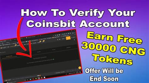 Earn Free Cng Tokens Right Way To Coinsbit Kyc Verification