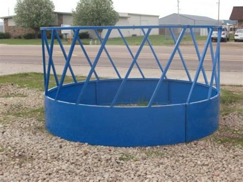 Cattle Round Bale Feeder Te Slaa Manufacturing