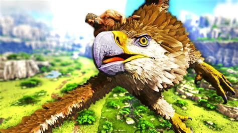 Taming A High Level Griffin In Valguero Ark Valguero Dlc Youtube