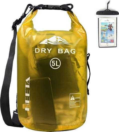 Heeta Waterproof Dry Bag For Women Men Roll Top Lightweight Dry