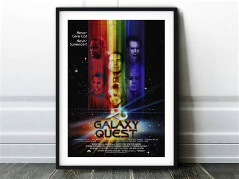 Galaxy Quest Movie Poster - Classic 90'S Vintage Wall Film Art – Poster ...