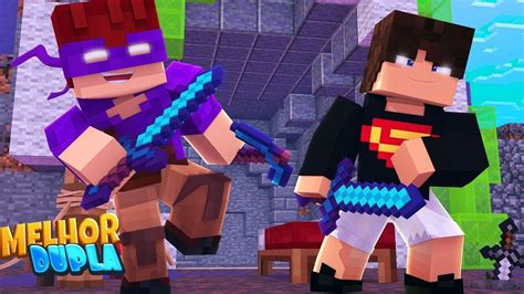 Minecraft A MELHOR DUPLA BEDWARS DONAT3LO YouTube