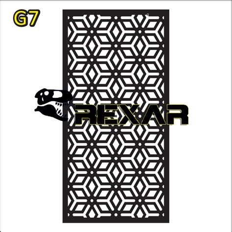 Jual Plat Motif 50x100 Cm Type G Ornamen Pagar Laser Cutting Shopee