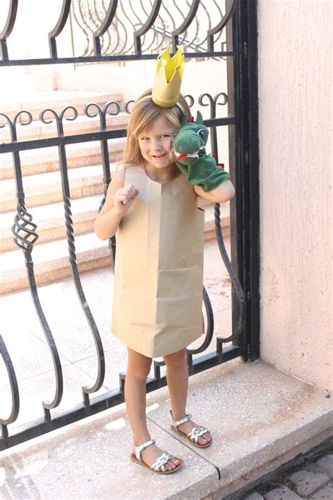 Paper Bag Princess Costume Mamapapabubba