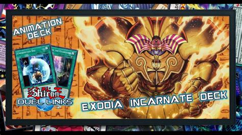 Exodo Flame Exodia Incarnate Deck April 2022 Animation Deck