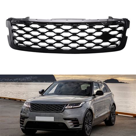 Buy Car Front Bumper Mesh Grille Grill For Range Rover Velar 2018 2019