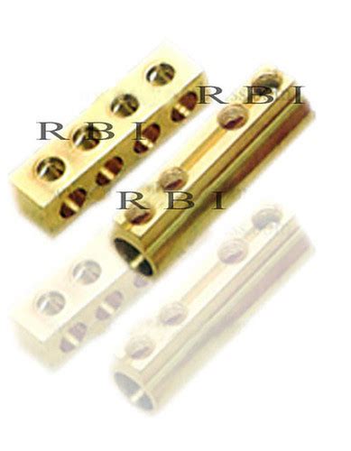 Brass Electrical Pins For Electrical Fitting With Golden Finish And