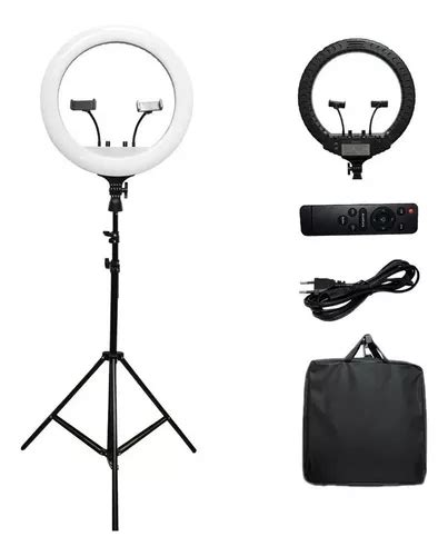 Iluminador Ring Light Polegadas Leds Forte Tripe